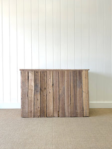 An Antique French Pine Sideboard c1860