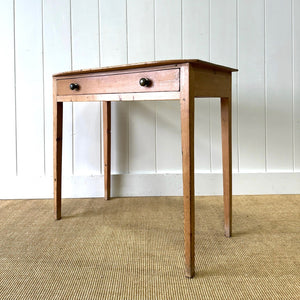 A Very Good Pine Side Table or Nightstand