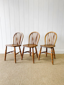 A Set of 10 Hoop Back Victorian Chairs