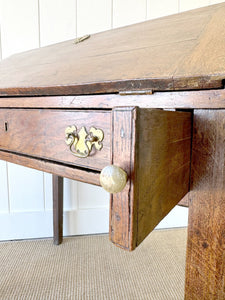 An Antique English Oak Clerk's Desk c1790