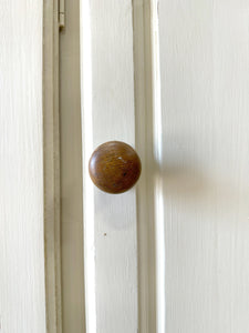 An Antique English Pine Pantry Cupboard