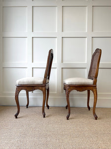 A Lovely Pair of Early 19th Century French Salon Chairs