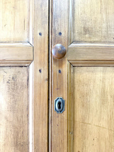 A Large 19th Century English Housekeeper's Cupboard