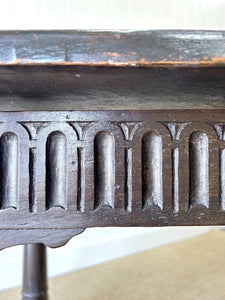 An Antique 18th Century English Country Oak 6ft Refectory Style Table