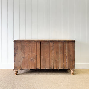 A Pine Antique English Sideboard c1890