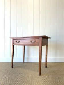 An Antique English Country Pine Console Table