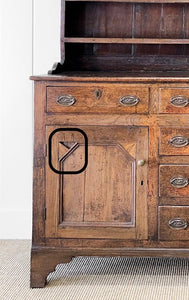 A Superb Oak Welsh Dresser or Cupboard 18th Century