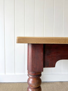 An English Country 6ft Dining Harvest Farmhouse Table