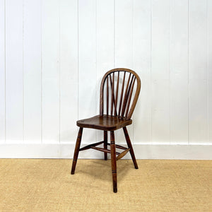 An Ash Spindle Back Side Chair