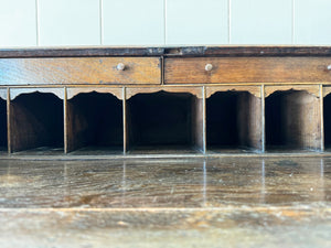 An Antique English Oak Clerk's Desk c1790