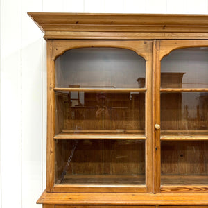 A 19th Century English Bookcase Cabinet or Hutch