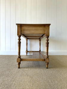 An Antique Pine Server or Console Table