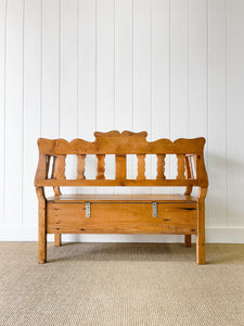 An Antique Country Hall Bench