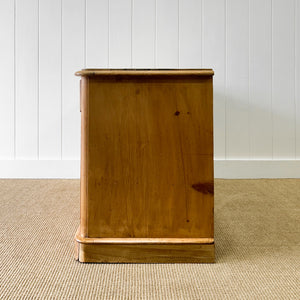 An Antique English Pine Sideboard c1890