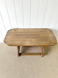 A Country Oval Oak 4ft  Coffee Table