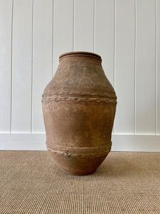 An Old Italian or Turkish Olive Jar