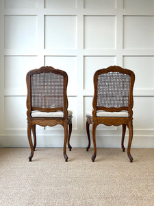 A Lovely Pair of Early 19th Century French Salon Chairs