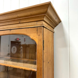 A 19th Century English Bookcase Cabinet or Hutch