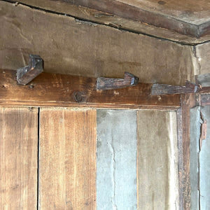 A Beautiful English 18th Century Georgian Oak Tack Cupboard