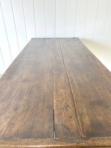 An Antique 18th Century English Country Oak 6ft Refectory Style Table