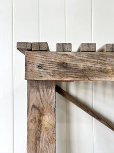 A Charming Antique Console Table or Potting Table