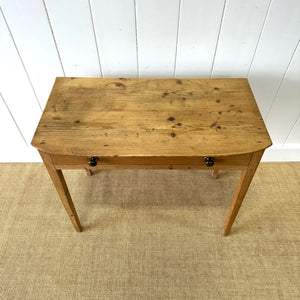 A Very Good Pine Side Table or Nightstand