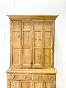 A Large 19th Century English Housekeeper's Cupboard