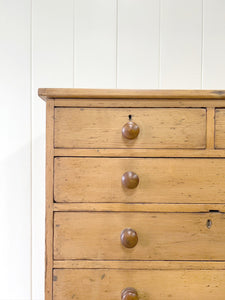 An English Pine Chest of Drawers