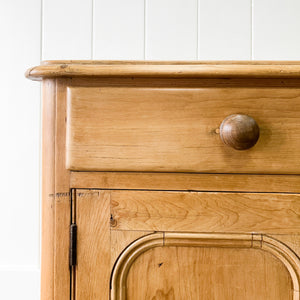 An Antique English Pine Sideboard c1890