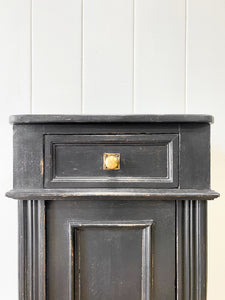 An Ebonized Antique Nightstand c1890