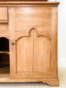 A 19th Century English Pine Dresser or Hutch