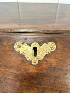 A Beautiful English Oak Drop Front Desk c1770