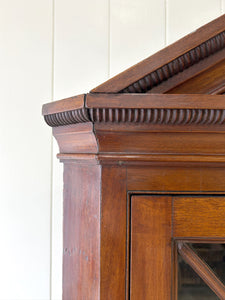 A Georgian Mahogany Corner Cupboard Drop Leaf Table