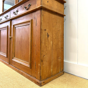 A 19th Century English Bookcase Cabinet or Hutch