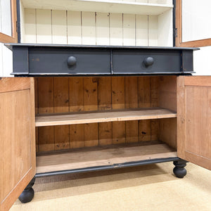 A 19th Century Ebonized Bookcase