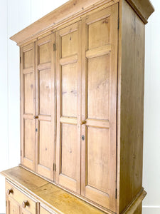 A Large 19th Century English Housekeeper's Cupboard