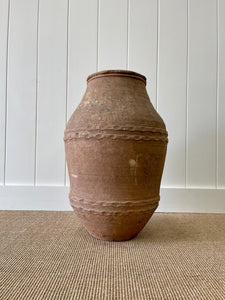 An Old Italian or Turkish Olive Jar