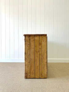 An Antique French Pine Sideboard c1860