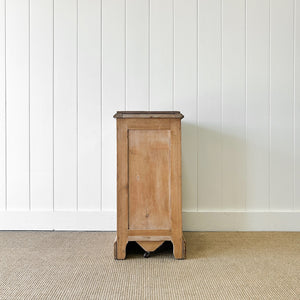 A Charming Pine Nightstand c1890