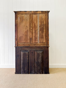 A 19th Century Pine Bookcase Cabinet or Hutch