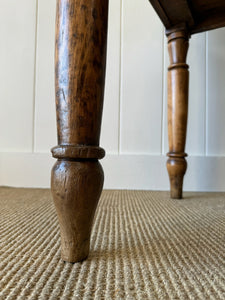 An Antique English Server or Console Table with Cup Handles