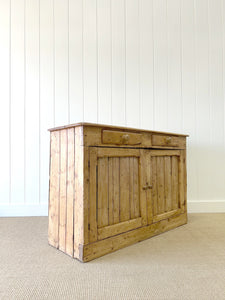 An Antique French Pine Sideboard c1860