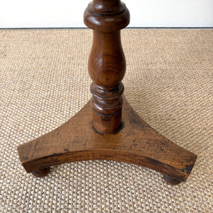 A Victorian Mahogany Tripod Side Table