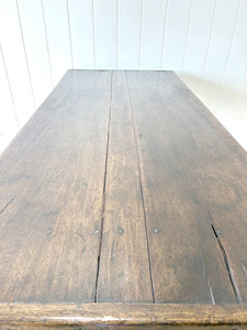 An Antique 18th Century English Country Oak 6ft Refectory Style Table