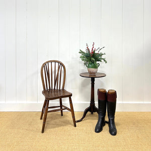 An Ash Spindle Back Side Chair