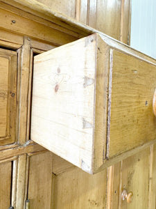 A Large 19th Century English Housekeeper's Cupboard