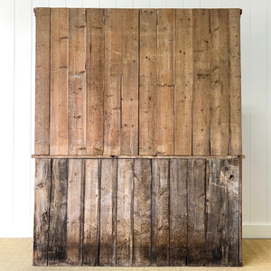 A Large Rustic Pine Welsh Dresser or Cupboard