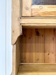 A 19th Century Pine Bookcase Cabinet or Hutch