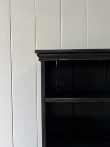 A 19th Century English Ebonized Pine Bookcase