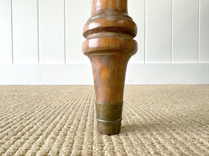 A Narrow 19th Century English Country Farmhouse 4 ft Pine Console Table